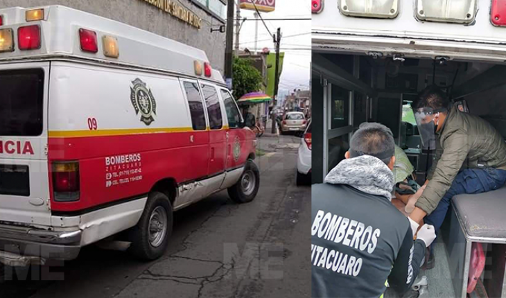 Hombre de la tercera edad sobrevive a descarga eléctrica, en Zitácuaro