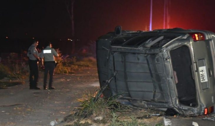 Hombre pierde la vida tras impactar su auto contra un muro en Culiacán, Sinaloa