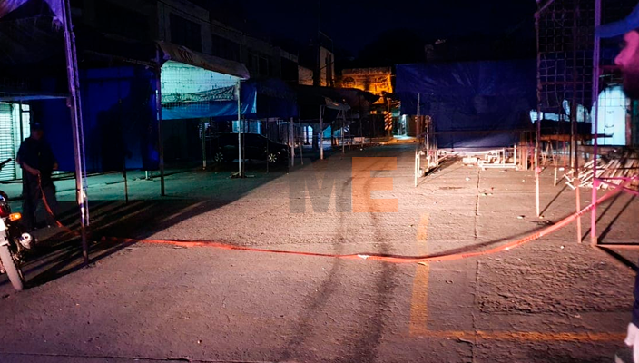 Joven comerciante es privado de la vida a tiros cerca del Mercado Hidalgo en Zamora