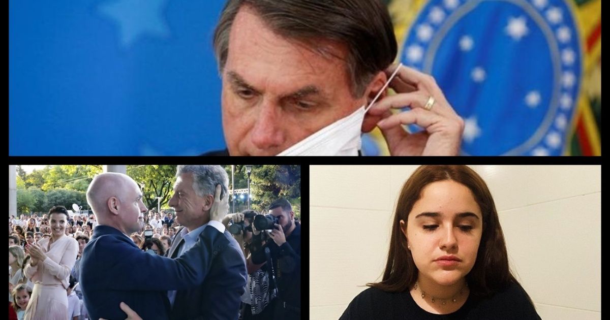 Larreata evitó habla de Macri, repudio a los ataques a Ofelia Fernándz, Bolsonaro sigue a Trump y más...