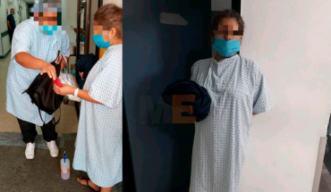 Mujer se viste con ropas médicas para robar una bolsa de dama en un hospital de Morelia