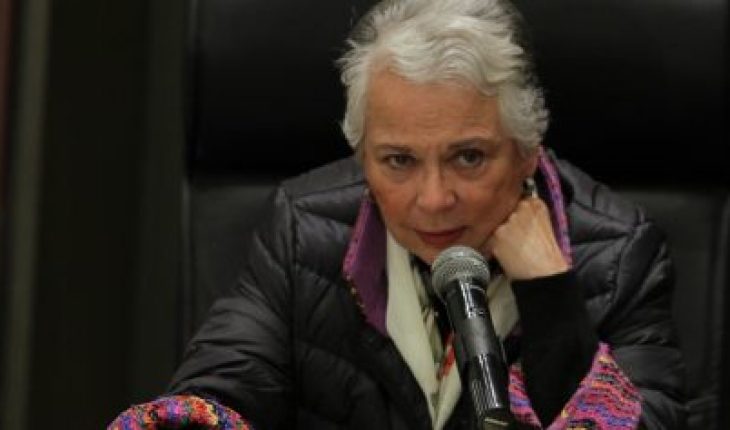 Olga Sánchez Cordero dice que se ha hecho 5 pruebas de COVID
