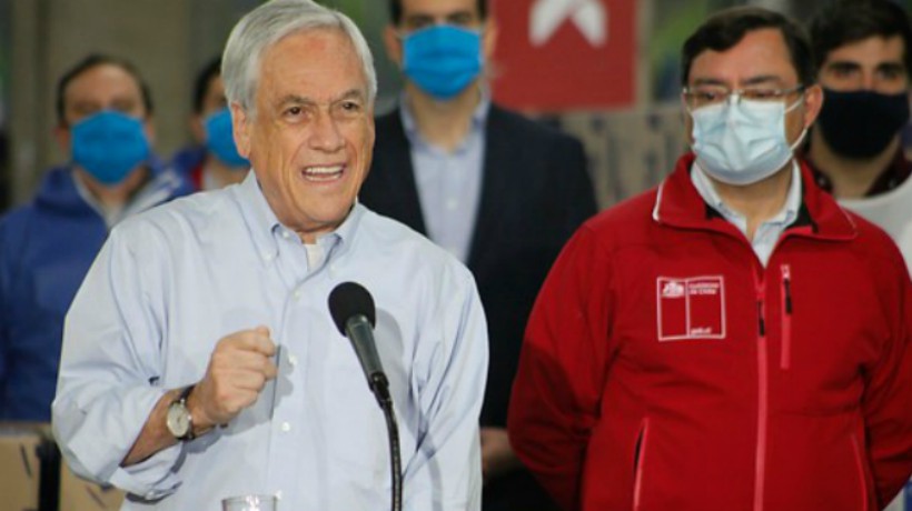 Piñera informó que se han entregado más de 600 mil cajas de alimentos a nivel nacional: "Estamos avanzando, pero nos falta mucho para cumplir con la meta"