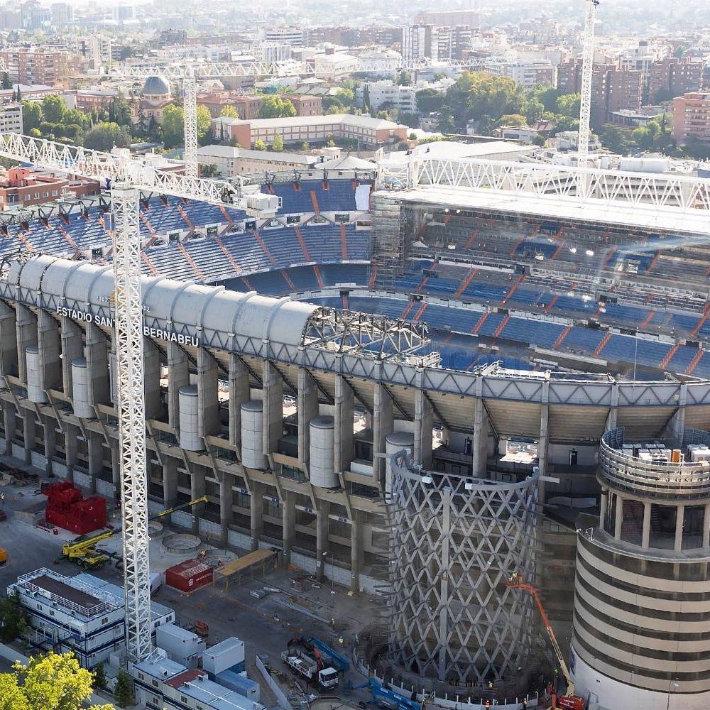Real Madrid: Avanzan las obras del Bernabéu