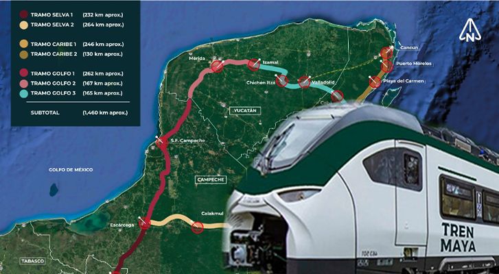 Se anunció que el Tren Maya usará diesel y no electricidad como se había propuesto