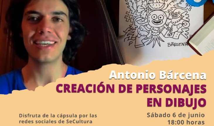Secretaría de Cultura de Morelia invita a programa virtual de arte con José Antonio Bárcena