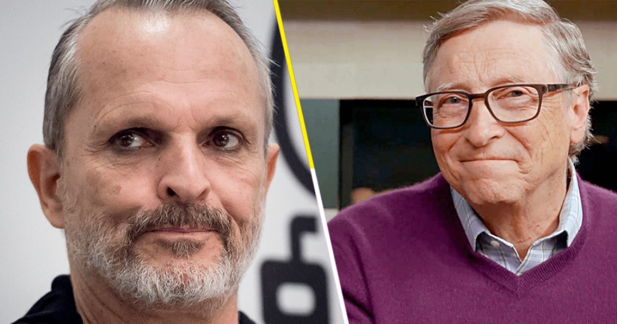 Twitter desmiente las teorías conspirativas de Miguel Bosé sobre Bill Gates