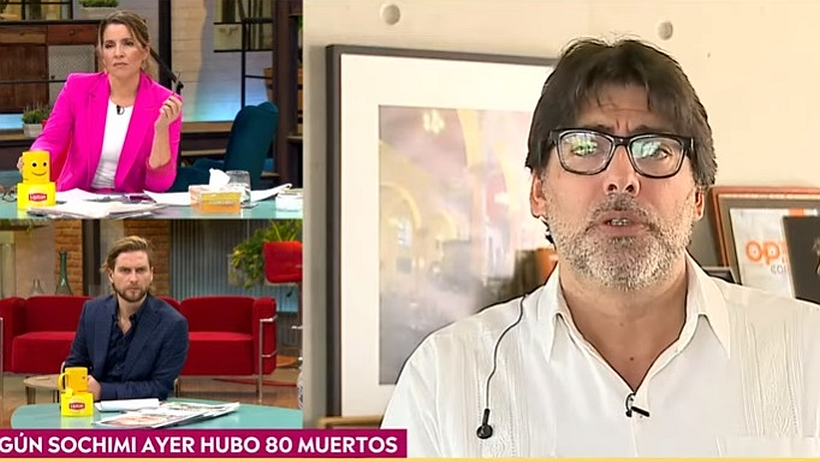 [VIDEO] Monserrat Álvarez y Daniel Jadue protagonizaron fuerte discusión en vivo: "Se le nota un poco tensa"