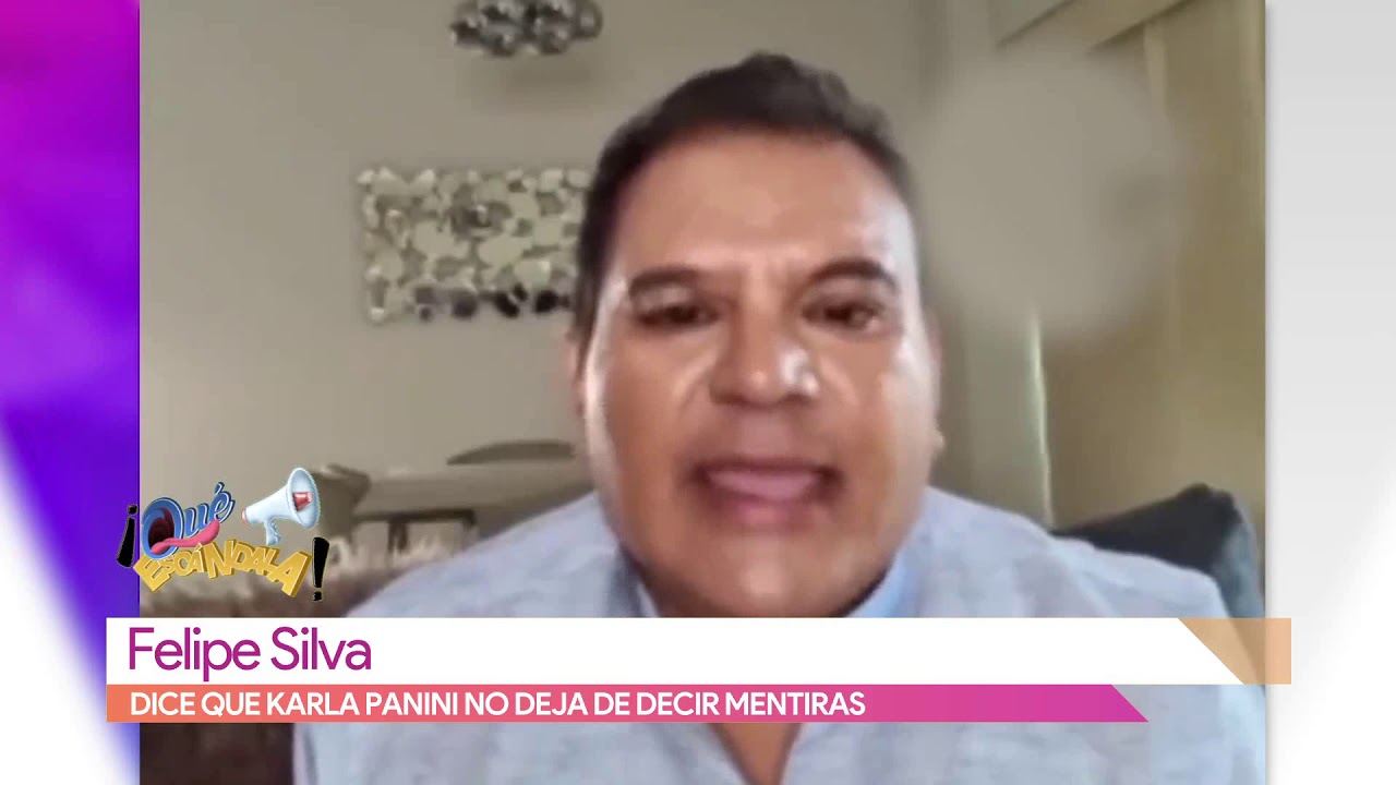 Felipe Silva asegura que Karla Panini sigue mintiendo | Vivalavi