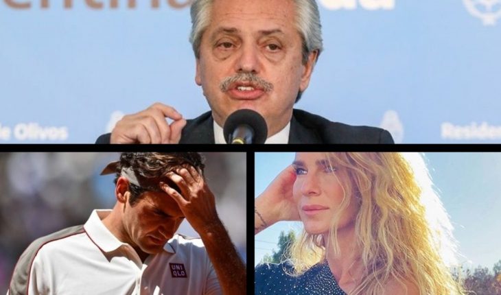translated from Spanish: Alberto Fernández will make an announcement, the products that became more expensive in May, claim for the death of a heart disease, order of Sabrina Rojas, concern for Roger Federer and more…