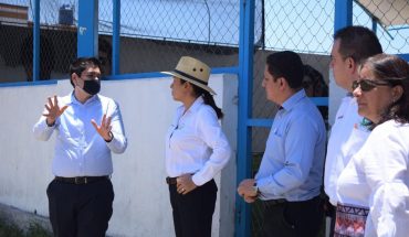 translated from Spanish: Arturo Hernández, together with entrepreneurs, attends health needs in Michoacán