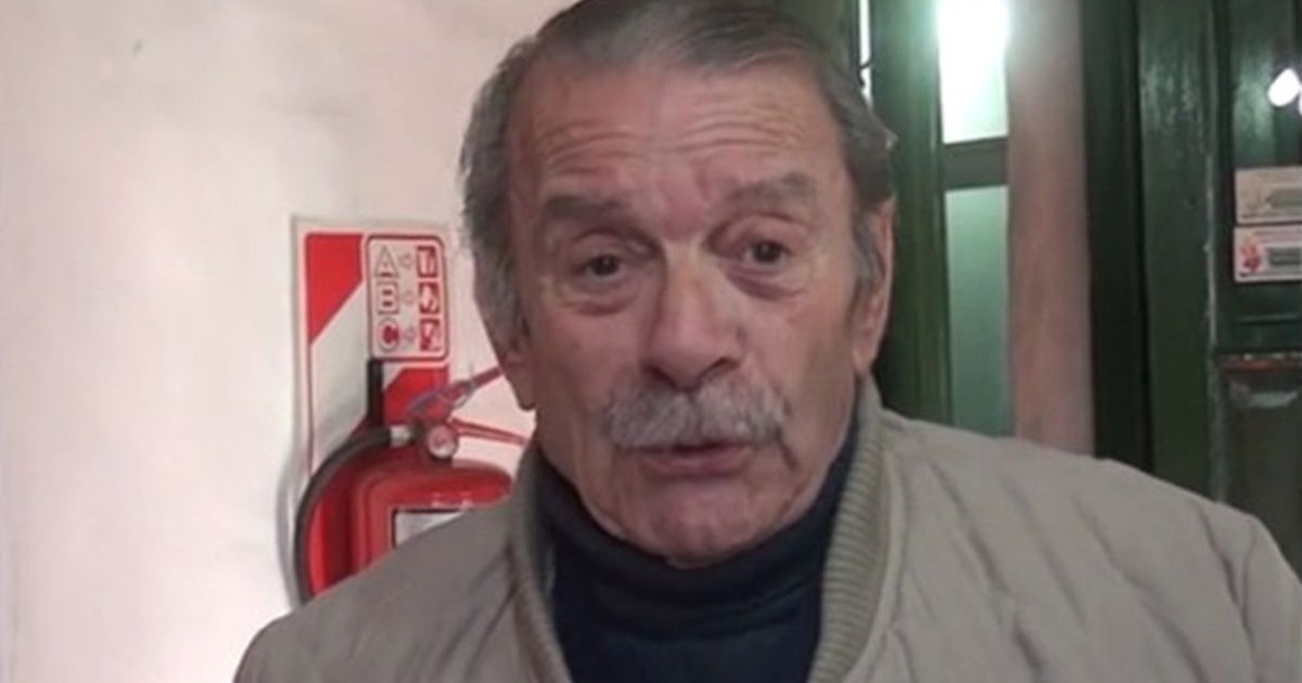 At the age of 82, actor Rodolfo Machado died