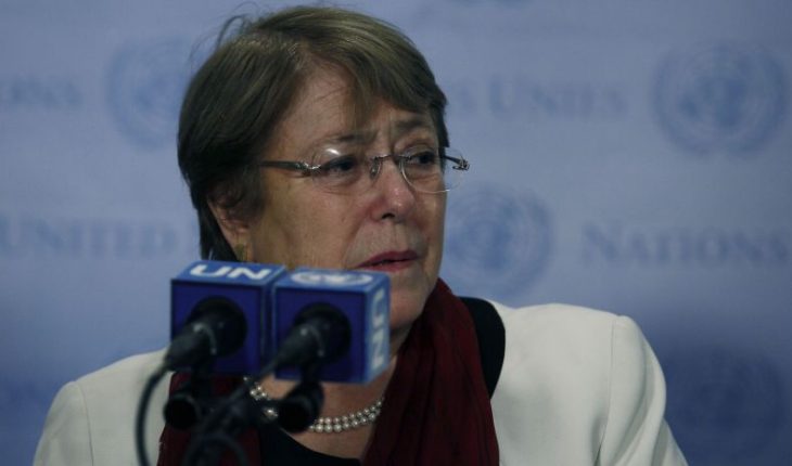 translated from Spanish: Bachelet warns Israel by West Bank: “Annexation is illegal. End point”
