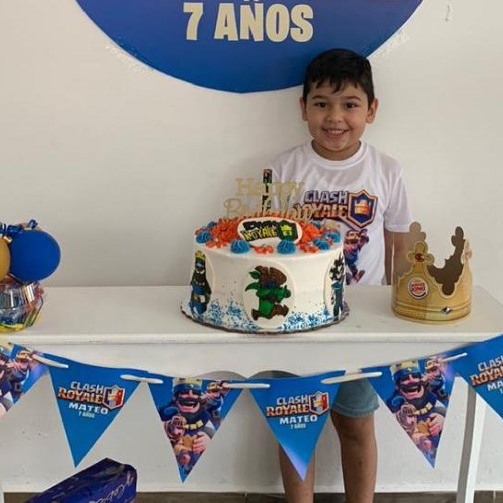 Mateo Carrillo Valdez has fun on his birthday