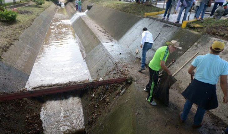 translated from Spanish: Morelia rivers and drains, under control after Tuesday’s tromba