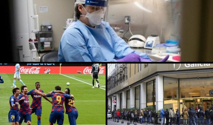 translated from Spanish: Nearly 10 million contagions worldwide, it tied Barcelona, Bilardo’s health status and more…
