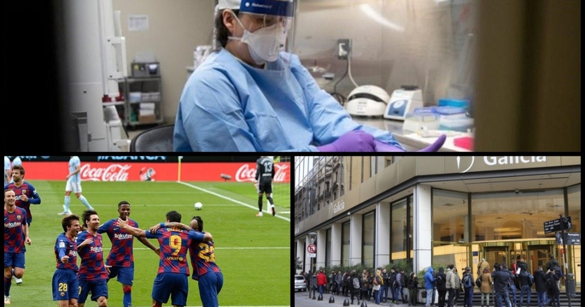 Nearly 10 million contagions worldwide, it tied Barcelona, Bilardo's health status and more...