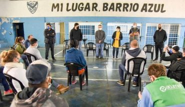 translated from Spanish: Villa Azul lifted community isolation and enters a new stage