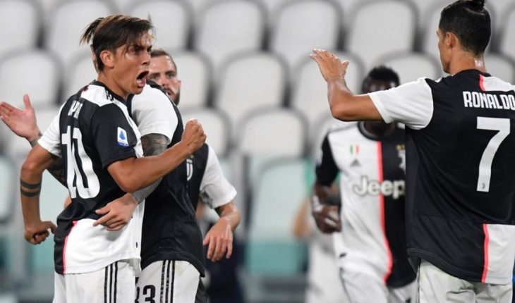 translated from Spanish: With goals from Dybala and Higuain, Juventus won and secured the top in Italy