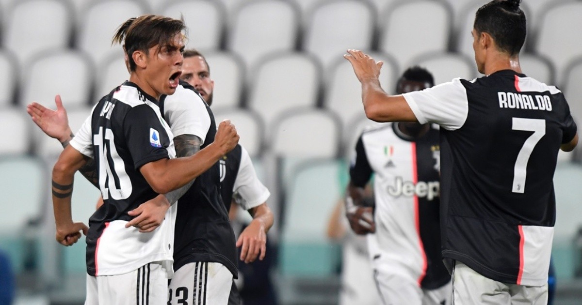 With goals from Dybala and Higuain, Juventus won and secured the top in Italy