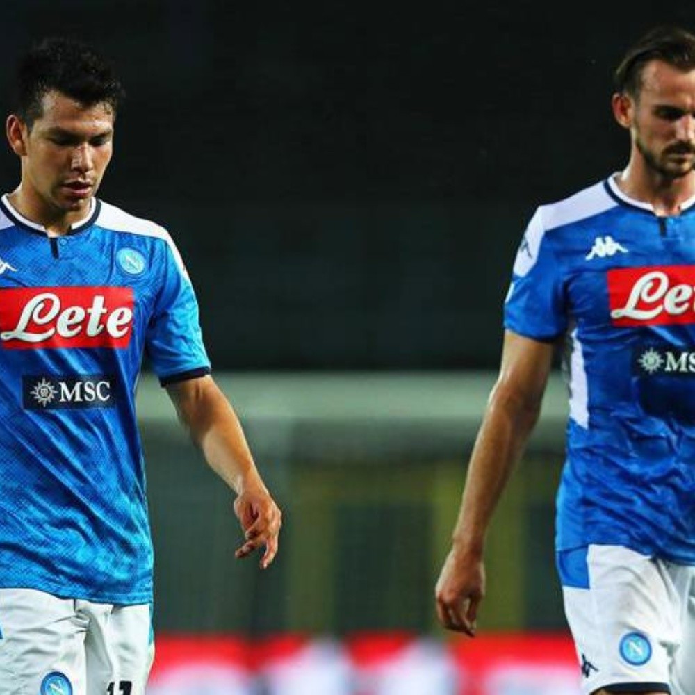 ‘Chucky’ Lozano recibe minutos en el empate del Napoli ante el Milan