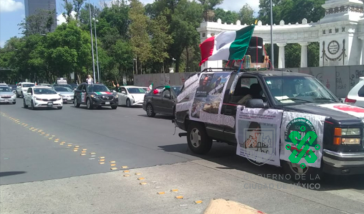 Automovilistas protestan nuevamente contra AMLO