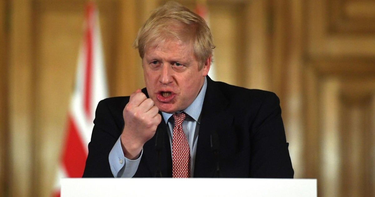 Boris Johnson comparó una nueva cuarentena con un arma nuclear