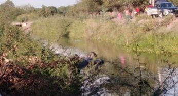 Conductor pierde la vida tras caer a un canal en Ahome, Sinaloa