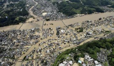 Desalojan pueblo en Japón por intensas lluvias
