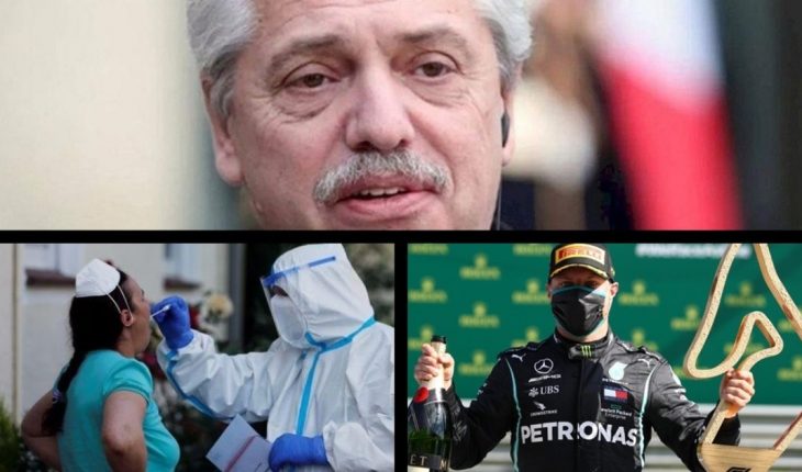 Fernández cruzó a la oposición por sembrar dudas sobre la muerte de Gutiérrez, hay más de 11 millones de contagiados en el mundo, volvió la Fórmula 1 y mucho más...