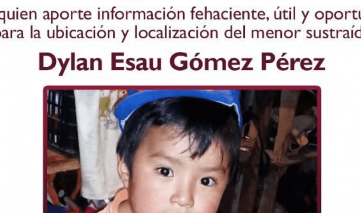 Fiscal de Chiapas pide ayuda a los ciudadanos para encontrar a Dylan