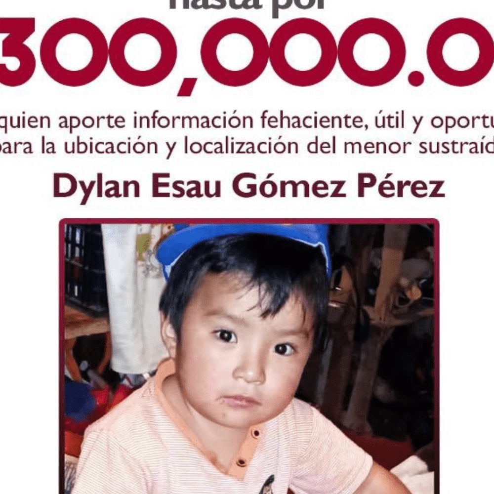 Fiscal de Chiapas pide ayuda a los ciudadanos para encontrar a Dylan