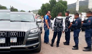 Interceptan a miembro del polémico “Cuerpo Diplomático de Derechos Humanos” con camioneta robada, en Morelia