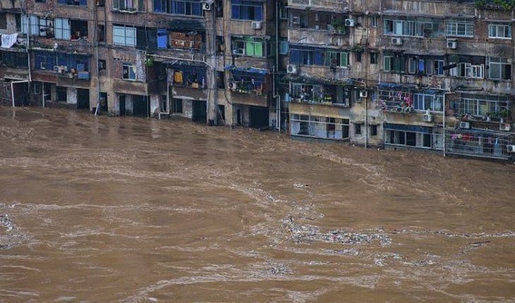 Lluvias e inundaciones suman al menos 120 muertos y desaparecidos en China