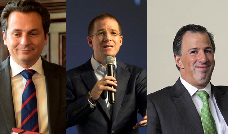 Lozoya revela lista de supuestos corruptos; Anaya, Meade, Cordero, González Anaya