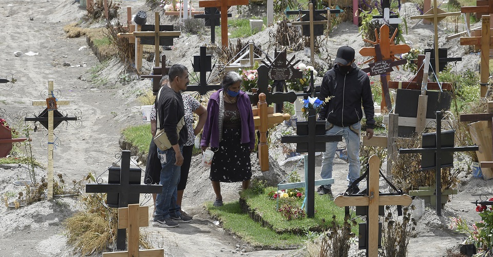 México llega a 46 mil muertes por COVID-19; confirman 7,700 casos más