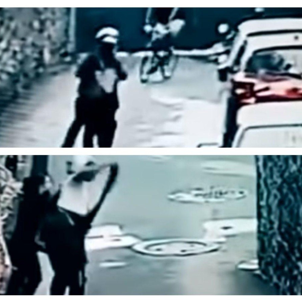 Mujer asaltada persigue y golpea al ladrón en CDMX (VIDEO)