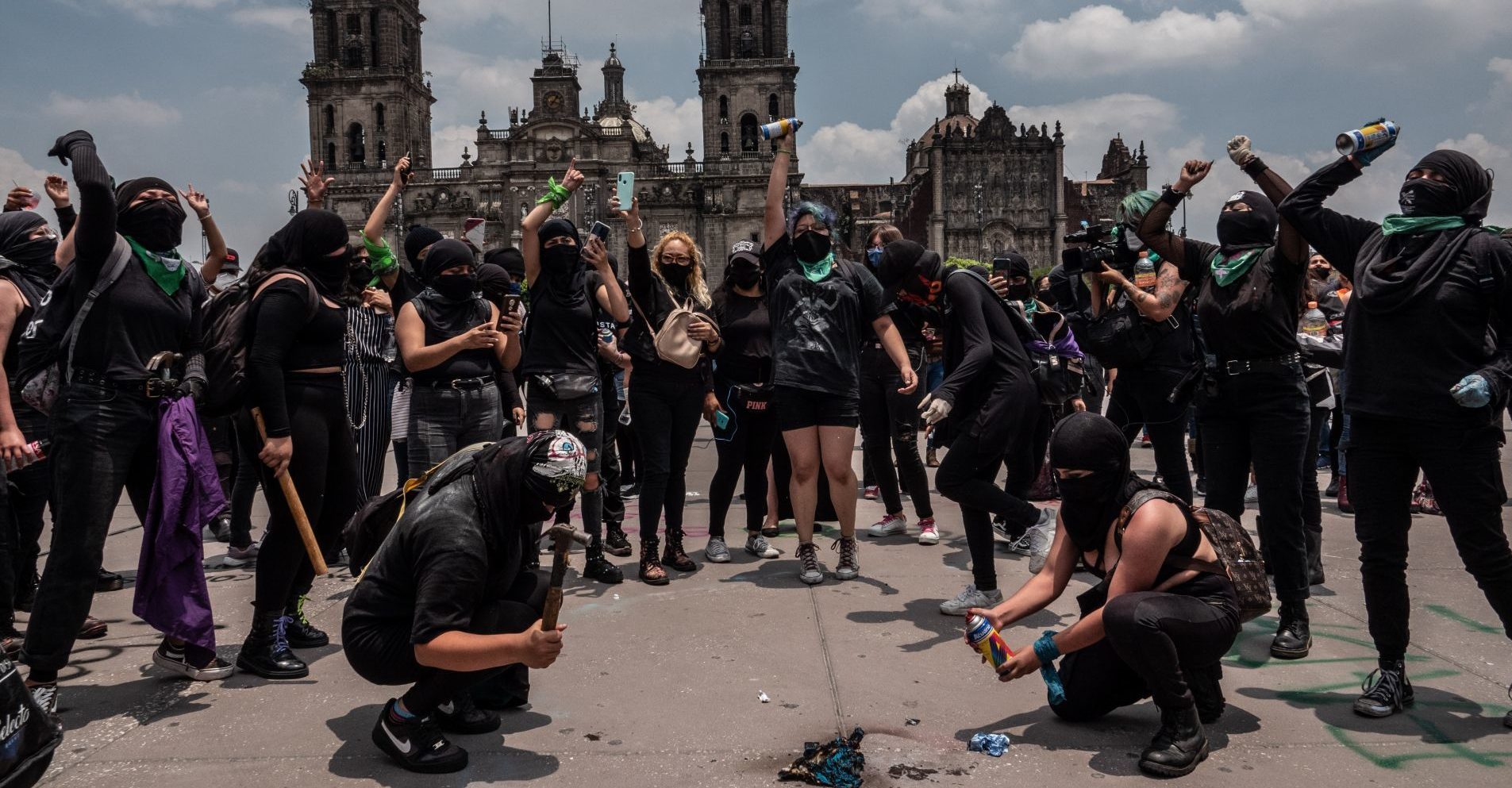 Mujeres marcharon en CDMX para exigir la despenalización del aborto