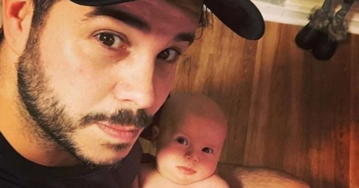 Nicolás Magaldi: aislado su hijo de 2 años presentó síntomas de Covid-19