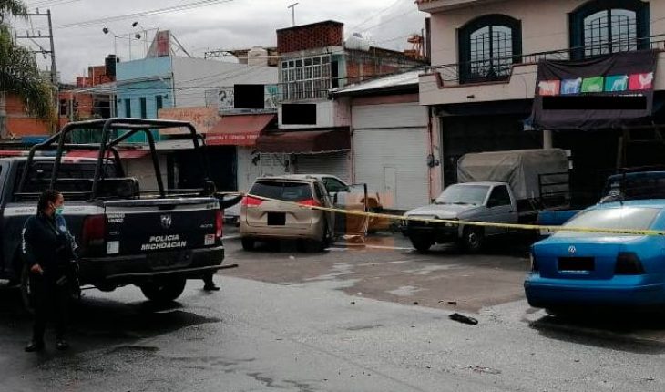 Policías abaten a un sospechoso y detienen a otro tras un tiroteo en Uruapan, Michoacán