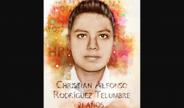 Quién era Christian Alfonso, el normalista identificado