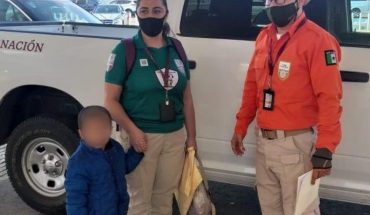 Rescatan a niño guatemalteco de tres años en Hidalgo, México