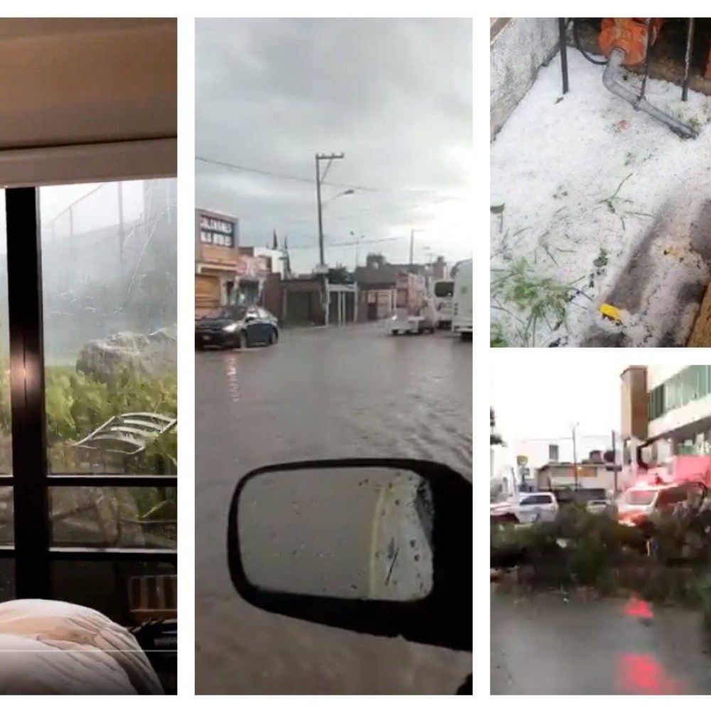 Tormenta y granizo del martes 14 en Puebla deja estragos (FOTOS y VIDEOS)