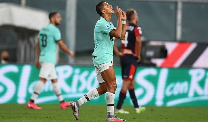 [VIDEO] Alexis ratifica su buen momento con un nuevo gol en victoria del Inter ante Genoa