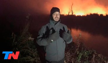 Video: TN en el foco de los incendios en el Delta del Paraná: el fuego sigue avanzando en las islas