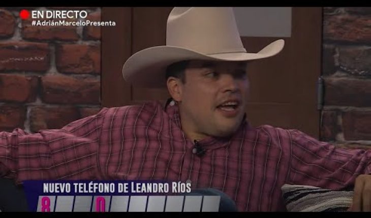 Video: ¡Se filtra el teléfono de Leandro Ríos! | Adrián Marcelo Presenta