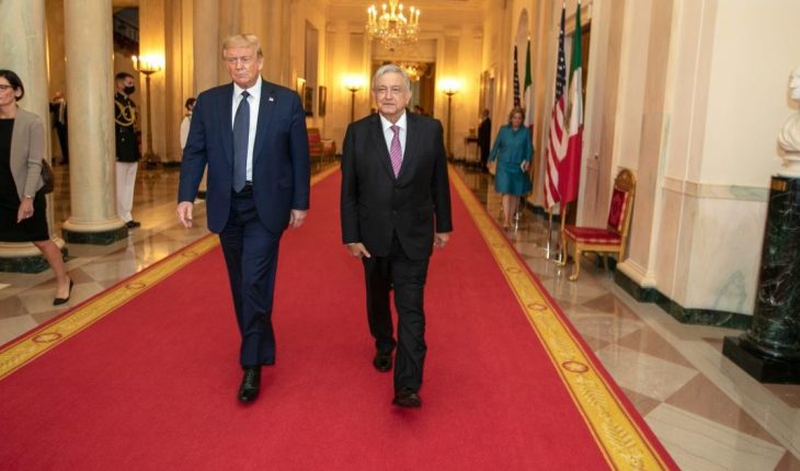 translated from Spanish: AMLO says he didn’t talk about the wall with Trump to avoid differences