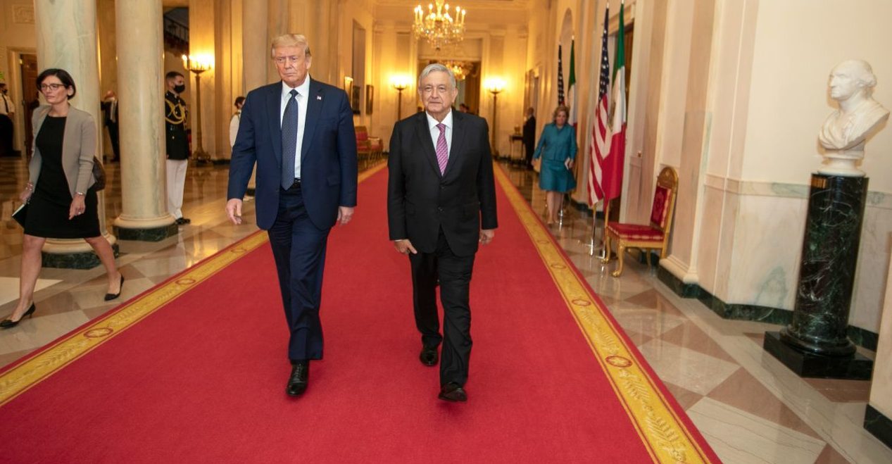 AMLO says he didn't talk about the wall with Trump to avoid differences