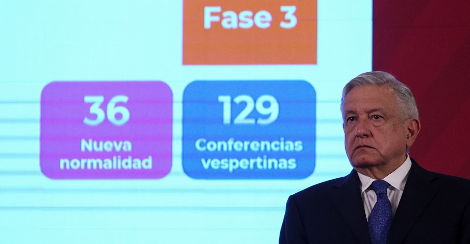 AMLO says it came back negative for COVID-19, before leaving for THE US