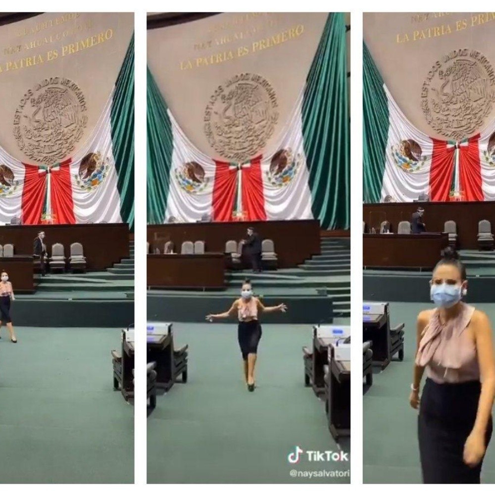 Deputy dances hostage at the congress for Tik Tok and creates controversy
